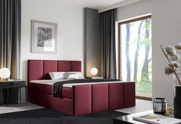 Postel Lůžková skříň Boxspring Postel Nábytek Ložnice Design Dvojitý Hotel Moderní Nový